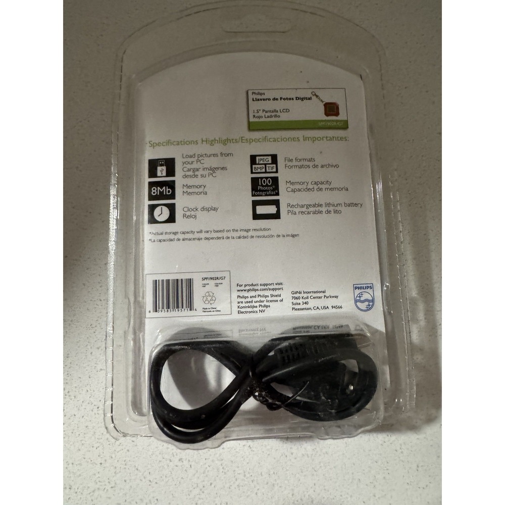 Philips Digital PhotoKeychain 1.5 LCD Screen New In Box - Picture 3 of 3